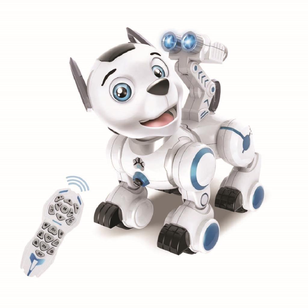 Interactive Smart Robot Dog with Remote Control & Light Effects
